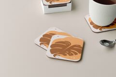 Dekoratif Bardak Altlığı Minimal Desen 52