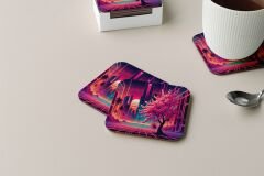 Dekoratif Bardak Altlığı Kaışık Desen 212