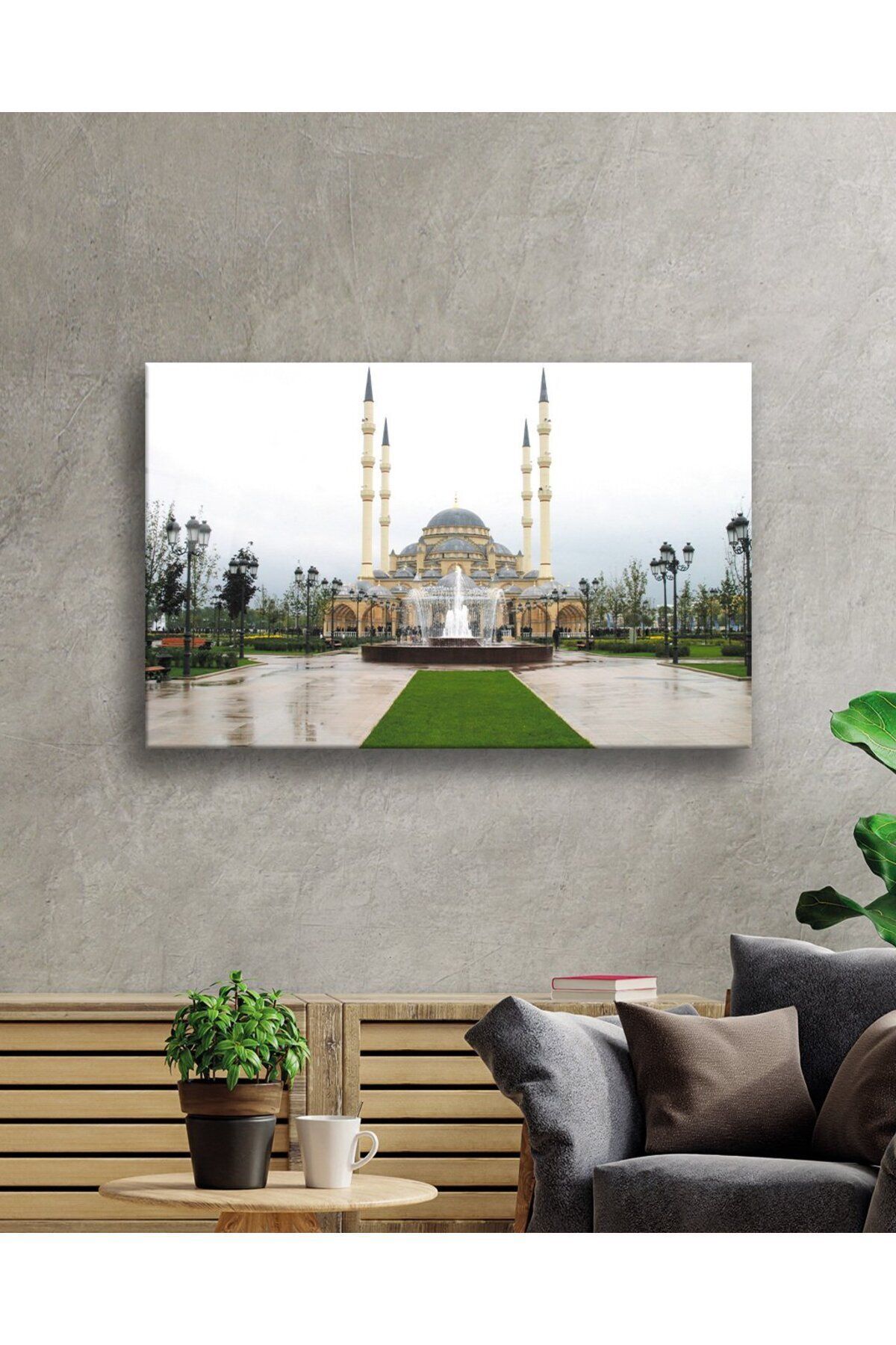 Cami Manzara 4mm Dayanıklı Cam Tablo Temperli Cam