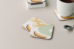 Dekoratif Bardak Altlığı Minimal Desen 60