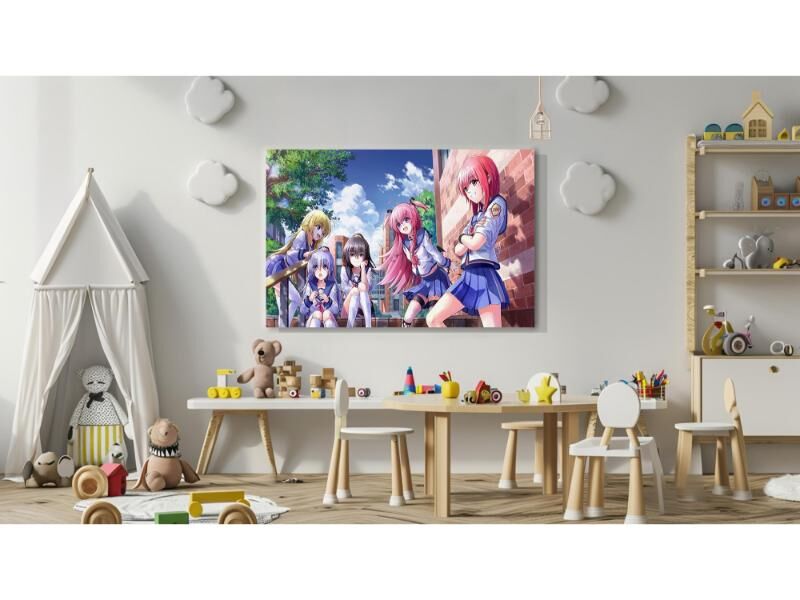 Dekoratif Baskı Anime Kanvas Tablıo 295