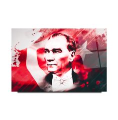 Atatürk Cam Tablo Özel Tasarım Ofis, Mutfak Çocuk Odası, Salon Dekorasyon