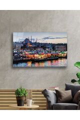 Istanbul Manzara 4mm Dayanıklı Cam Tablo Temperli Cam