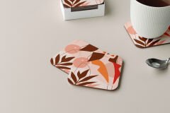 Dekoratif Bardak Altlığı Minimal Desen 74