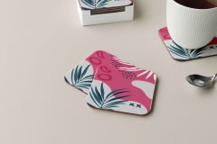 Dekoratif Bardak Altlığı Minimal Desen 78