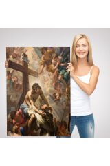 Agape Hristiyan Hediyesi Dekoratif Duvar Tablosu-6247
