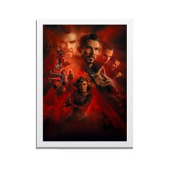 Dizi- Film Karakter ve Afişleri MDF Plastik Çerçeveli Dekoratif Tablo 01