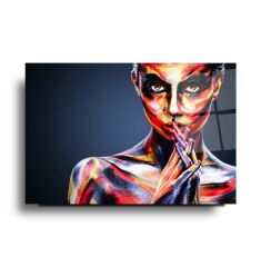 Kadın Cam Tablo Özel Tasarım Ofis, Mutfak Çocuk Odası, Salon Dekorasyon