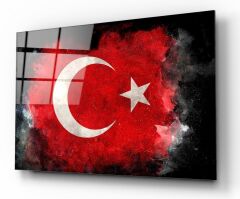 Bayrak Cam Tablo Özel Tasarım Ofis, Mutfak Çocuk Odası, Salon Dekorasyon