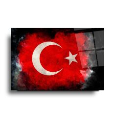 Bayrak Cam Tablo Özel Tasarım Ofis, Mutfak Çocuk Odası, Salon Dekorasyon