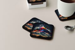 Dekoratif Bardak Altlığı Minimal Desen 89