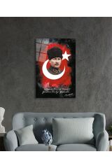 Vatanını En Çok Seven Görevini En Iyi Yapandır Atatürk Türk Bayrağı
