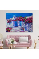 Yunanistan Santorini Dekoratif Duvar Tablosu-3677