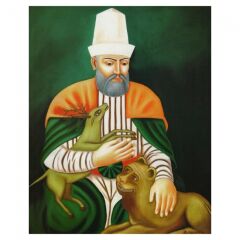 Kanvas Özün Hikmeti Sayılarla Boyama Seti Rulo