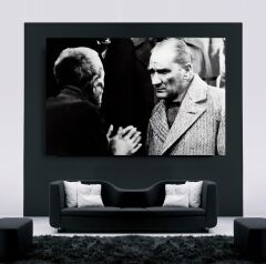 Atatürk ve Köylü Cam Tablo Özel Tasarım Ofis, Mutfak Çocuk Odası, Salon Dekorasyon