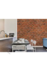 Taş Tuğla Desenli Duvar Kağıdı-5601