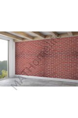 Taş Tuğla Desenli Duvar Kağıdı-5603