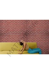 Taş Tuğla Desenli Duvar Kağıdı-5603