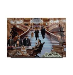 Hollywood Cam Tablo Özel Tasarım Ofis, Mutfak Çocuk Odası, Salon Dekorasyon