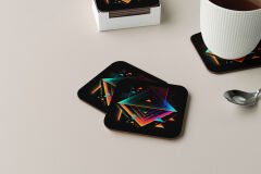 Dekoratif Bardak Altlığı Minimal Desen 124