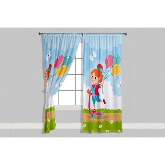 3D Baskılı Fon Perde 57 - 280 x 240