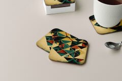 Dekoratif Bardak Altlığı Minimal Desen 130
