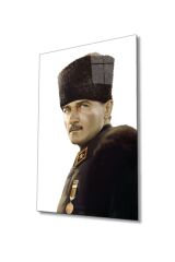 Atatürk Cam Tablo 4 Mm Dayanıklı Temperli Cam