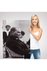 İskembe'de Oturan Mustafa Kemal Atatürk Tablosu-6315