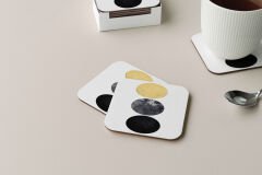 Dekoratif Bardak Altlığı Minimal Desen 149