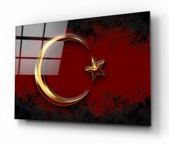 Bayrak Cam Tablo Özel Tasarım Ofis, Mutfak Çocuk Odası, Salon Dekorasyon