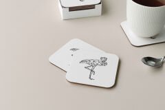Dekoratif Bardak Altlığı Minimal Desen 157