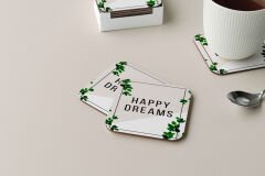 Dekoratif Bardak Altlığı Minimal Desen 163