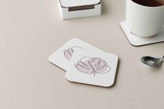 Dekoratif Bardak Altlığı Minimal Desen 164