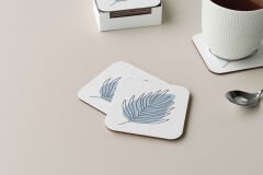 Dekoratif Bardak Altlığı Minimal Desen 166