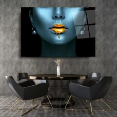 Kadın Cam Tablo Özel Tasarım Ofis, Mutfak Çocuk Odası, Salon Dekorasyon