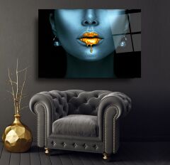 Kadın Cam Tablo Özel Tasarım Ofis, Mutfak Çocuk Odası, Salon Dekorasyon