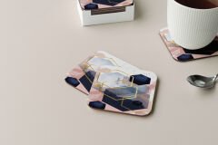 Dekoratif Bardak Altlığı Minimal Desen 169
