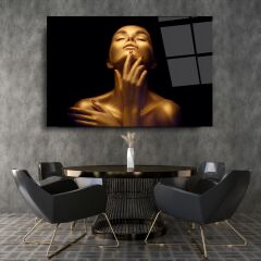 Kadın Cam Tablo Özel Tasarım Ofis, Mutfak Çocuk Odası, Salon Dekorasyon