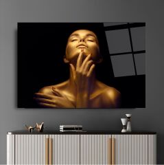 Kadın Cam Tablo Özel Tasarım Ofis, Mutfak Çocuk Odası, Salon Dekorasyon