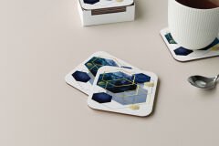 Dekoratif Bardak Altlığı Minimal Desen 171