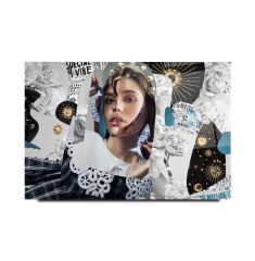 Kadın Cam Tablo Özel Tasarım Ofis, Mutfak Çocuk Odası, Salon Dekorasyon