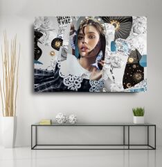 Kadın Cam Tablo Özel Tasarım Ofis, Mutfak Çocuk Odası, Salon Dekorasyon