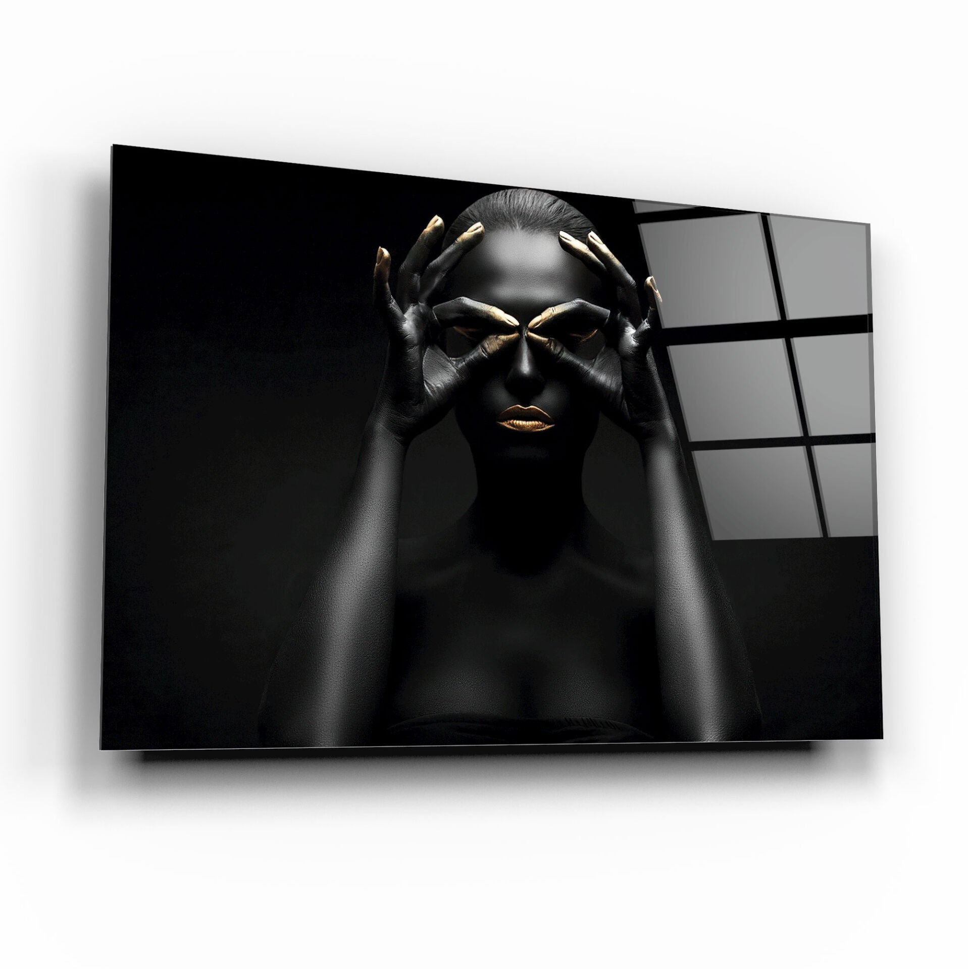 Kadın Cam Tablo Özel Tasarım Ofis, Mutfak Çocuk Odası, Salon Dekorasyon