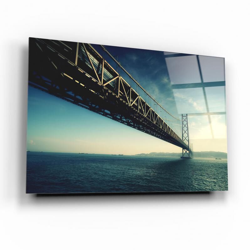 Köprü Cam Tablo Özel Tasarım Ofis, Mutfak Çocuk Odası, Salon Dekorasyon