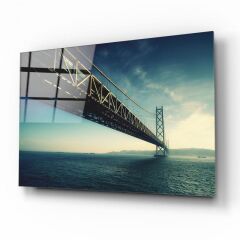 Köprü Cam Tablo Özel Tasarım Ofis, Mutfak Çocuk Odası, Salon Dekorasyon
