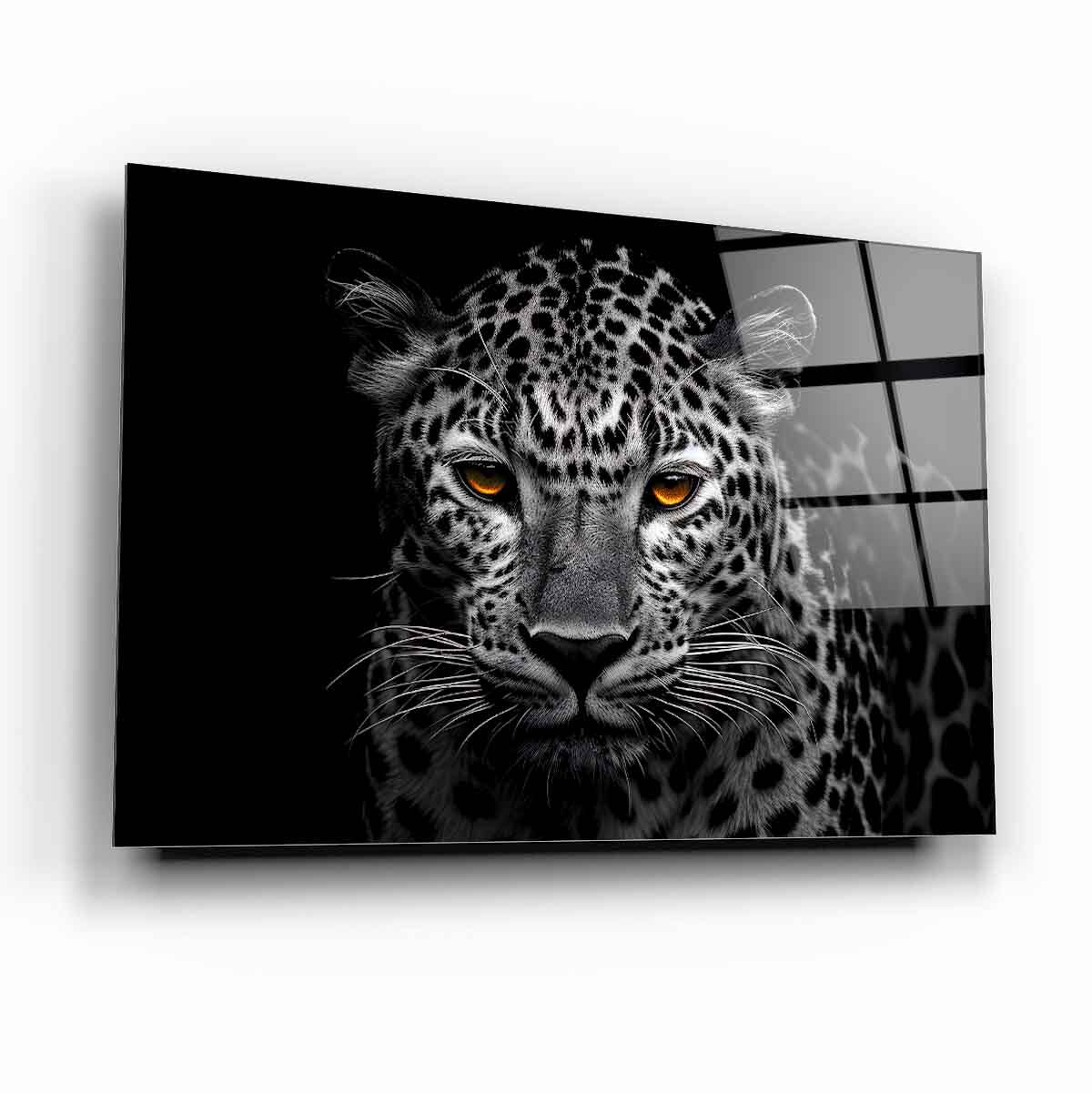 Leopar Cam Tablo Özel Tasarım Ofis, Mutfak Çocuk Odası, Salon Dekorasyon