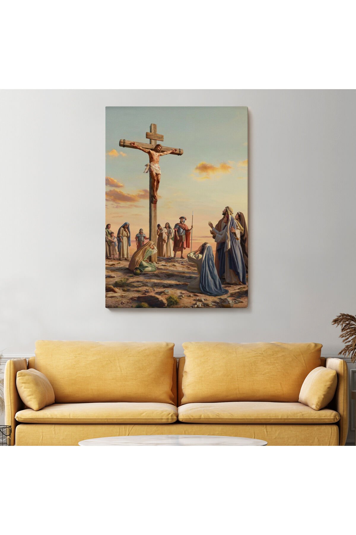Çarmıha Gerilmiş İsa Mesih Duvar Tablosu, Jesus Christ-6347