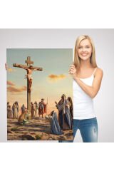 Çarmıha Gerilmiş İsa Mesih Duvar Tablosu, Jesus Christ-6347