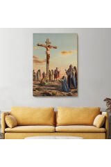 Çarmıha Gerilmiş İsa Mesih Duvar Tablosu, Jesus Christ-6347