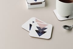 Dekoratif Bardak Altlığı Minimal Desen 182